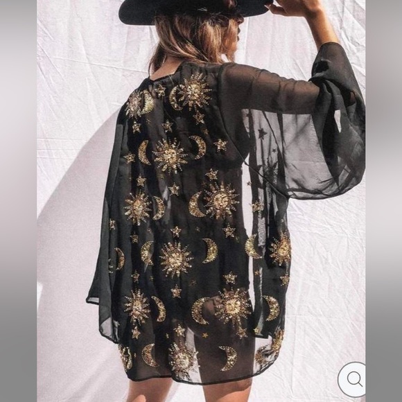 SOLD HerPony stars kimono - Picture 1 of 2